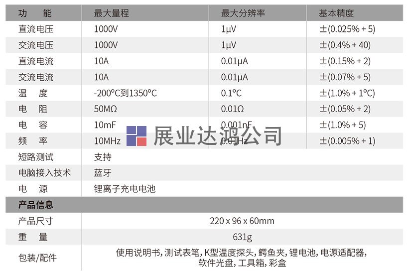 DT-9979高精度專業(yè)數(shù)字萬用表