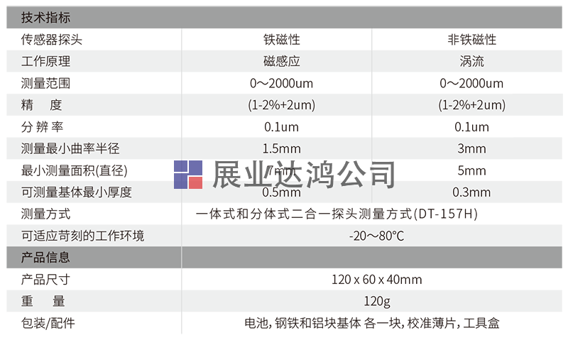 DT-157高精度涂鍍層測(cè)厚儀
