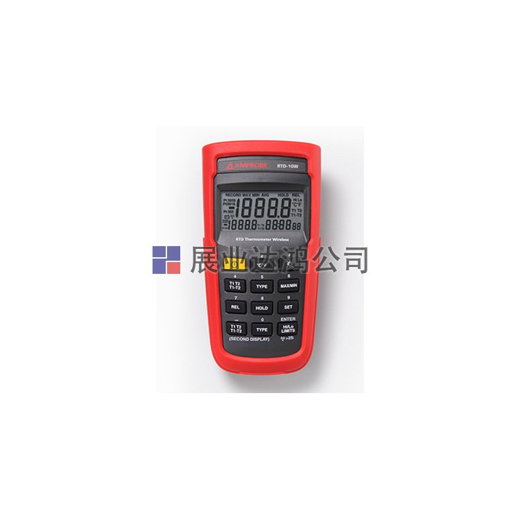 <b>Amprobe RTD-10W無線雙輸入數字RTD溫度計</b>