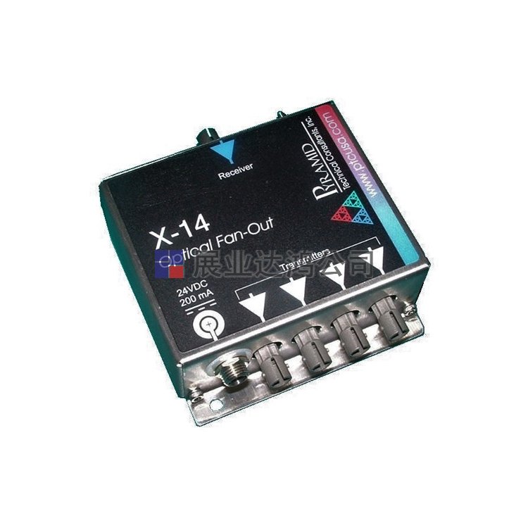 <b>美國金字塔pyramid X14光纖扇出連接器</b>