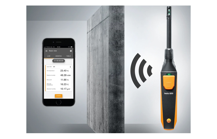 德國testo 605i迷你溫濕度測量儀